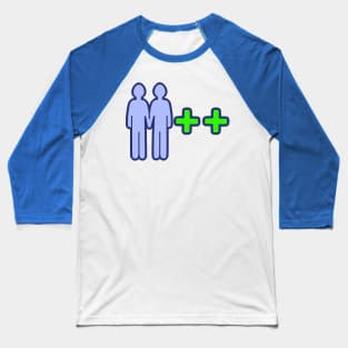 Positive interaction Baseball T-Shirt